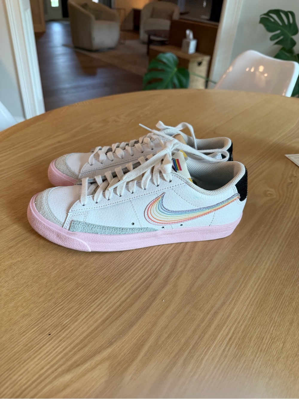Nike Blazer Low ’77 Be True Pride Rainbow DD3034-100 Men 6 Women 7.5